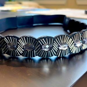 Altar’d State Rhinestone embellished black belt..